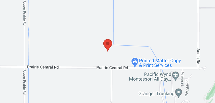 map of 49985 PRAIRIE CENTRAL ROAD